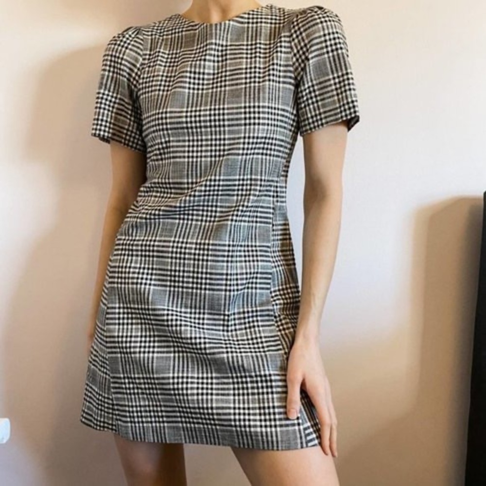 Zara Plaid Dress - Medium